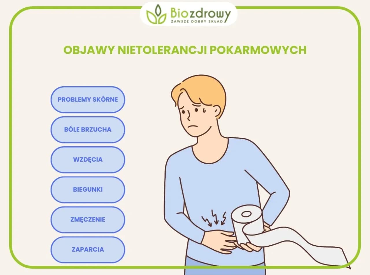 5 najczęstszych nietolerancji pokarmowych: Jak je rozpoznać?